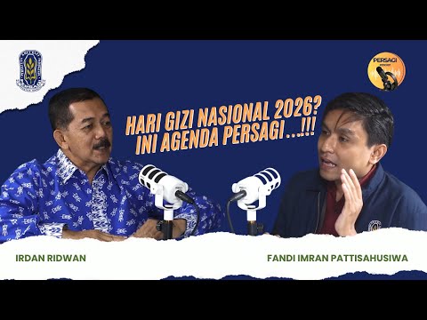 Hari Gizi Nasional 2026?? Ini Agenda PERSAGI Kabupaten Ngawi!!! | PERSAGI Kabupaten Ngawi PODCAST Eps. 16